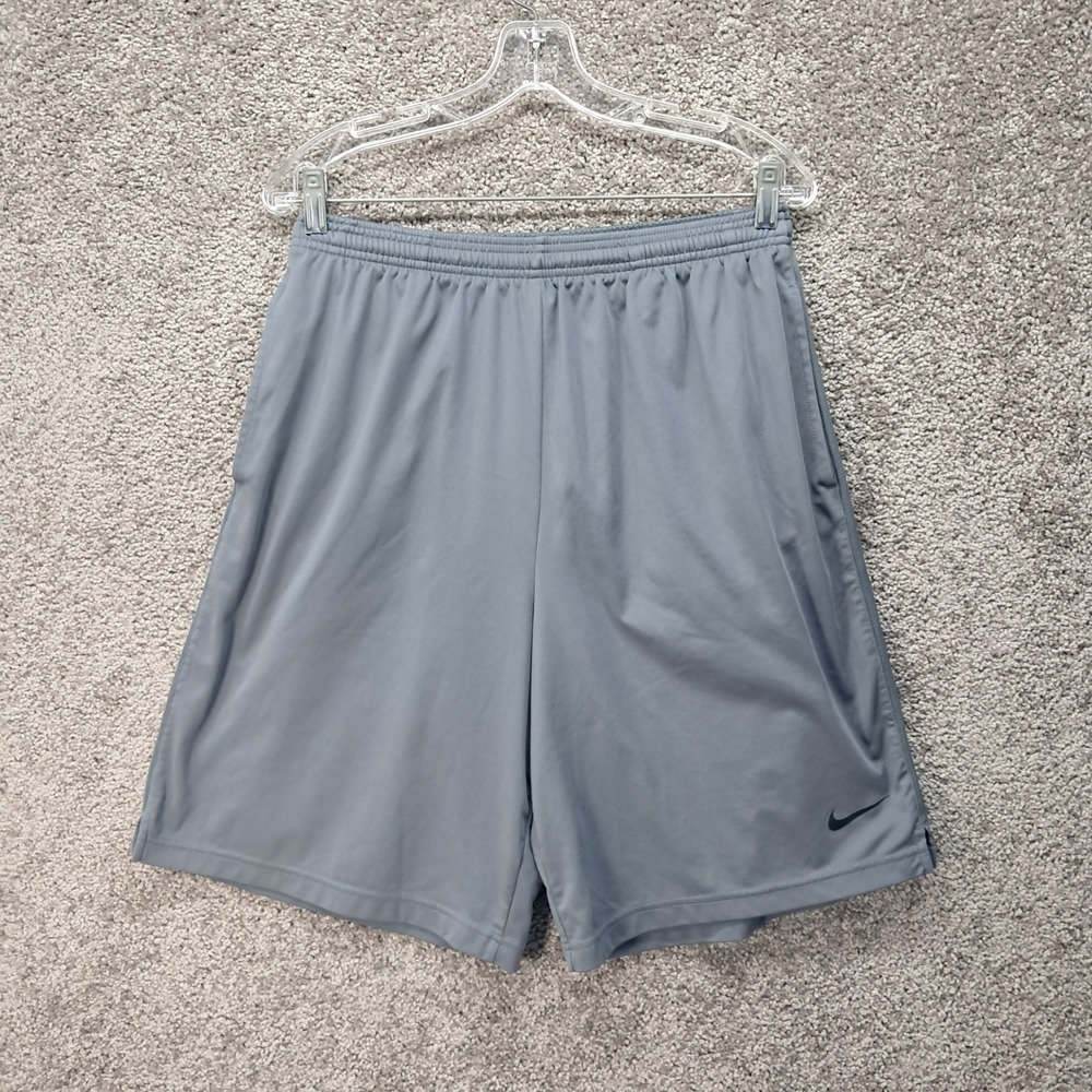 Nike Mens Dri-FIT Gray Athletic Training Shorts Size Medium RN56323